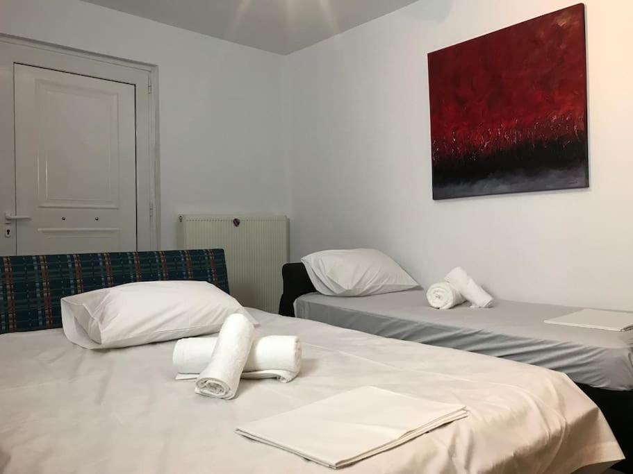 דירות סלוניקי 5 Min From Papageorgiou Free Indoor Parking מראה חיצוני תמונה